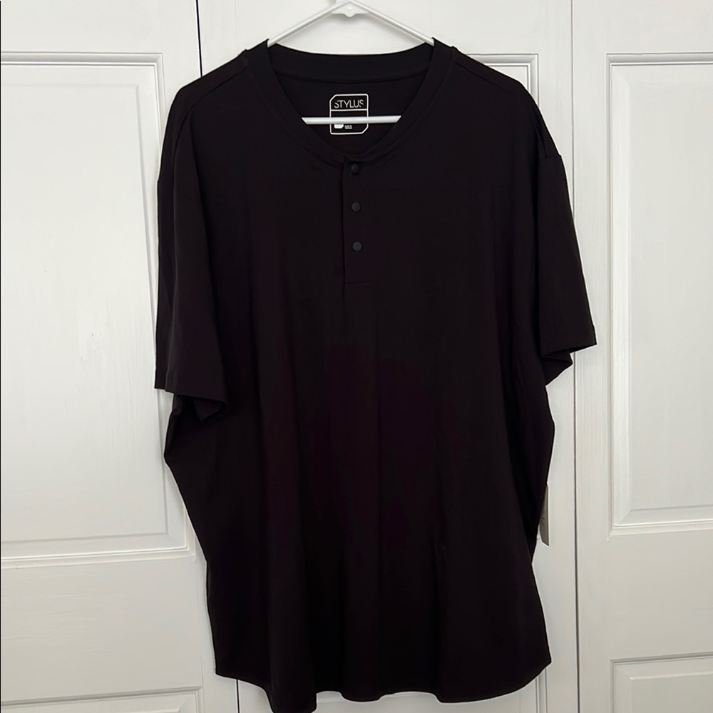 NWT Black STYLUS Men's Shirt